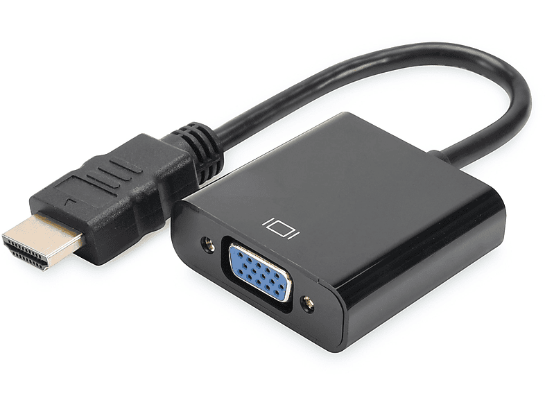 HDMI VGA DIGITUS ADAPTER, TO DA-70461 Grafikadapter