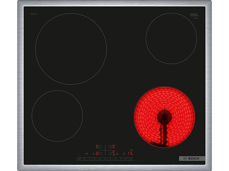 Placa de vitrocerámica - BOSCH PKE645FP2E