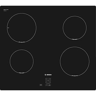 Placa de inducción - BOSCH 4242005285433, 4 zonas, 592 mm, Negro