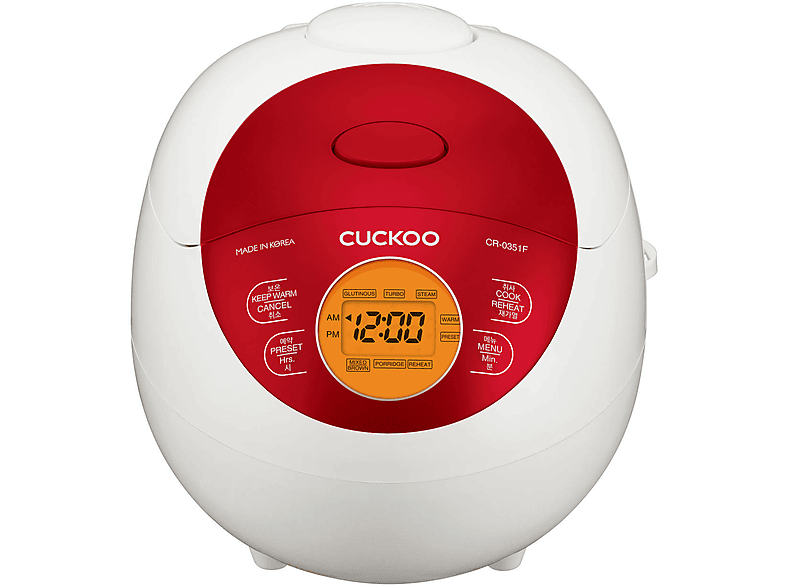 Cuckoo CR-1020F Cuiseur à Riz et Vapeur