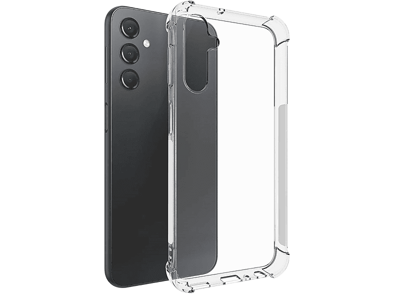 MTB MORE ENERGY Clear Armor Transparent Case, Backcover, Galaxy A24, Samsung