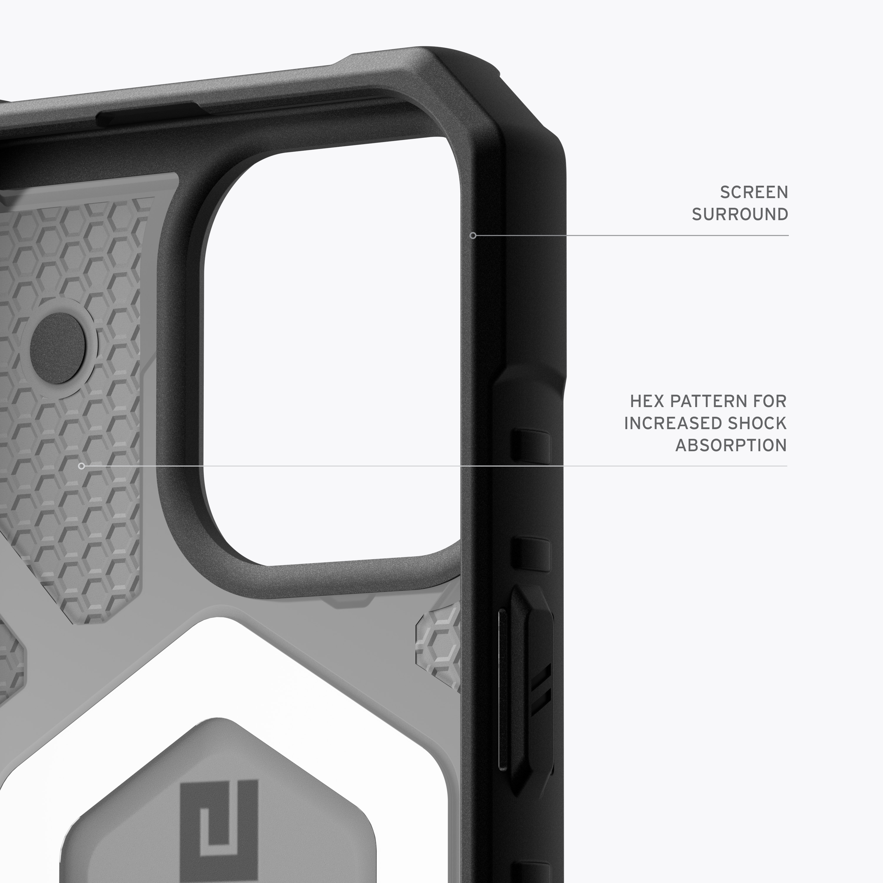 iPhone Apple, Pro, 15 ash ARMOR transparent) Backcover, Pathfinder URBAN MagSafe, (grau GEAR