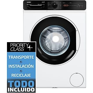 Lavadora carga frontal- SAUBER SERIE 5-W9143 V, 9 kg, 15 programas, Blanco