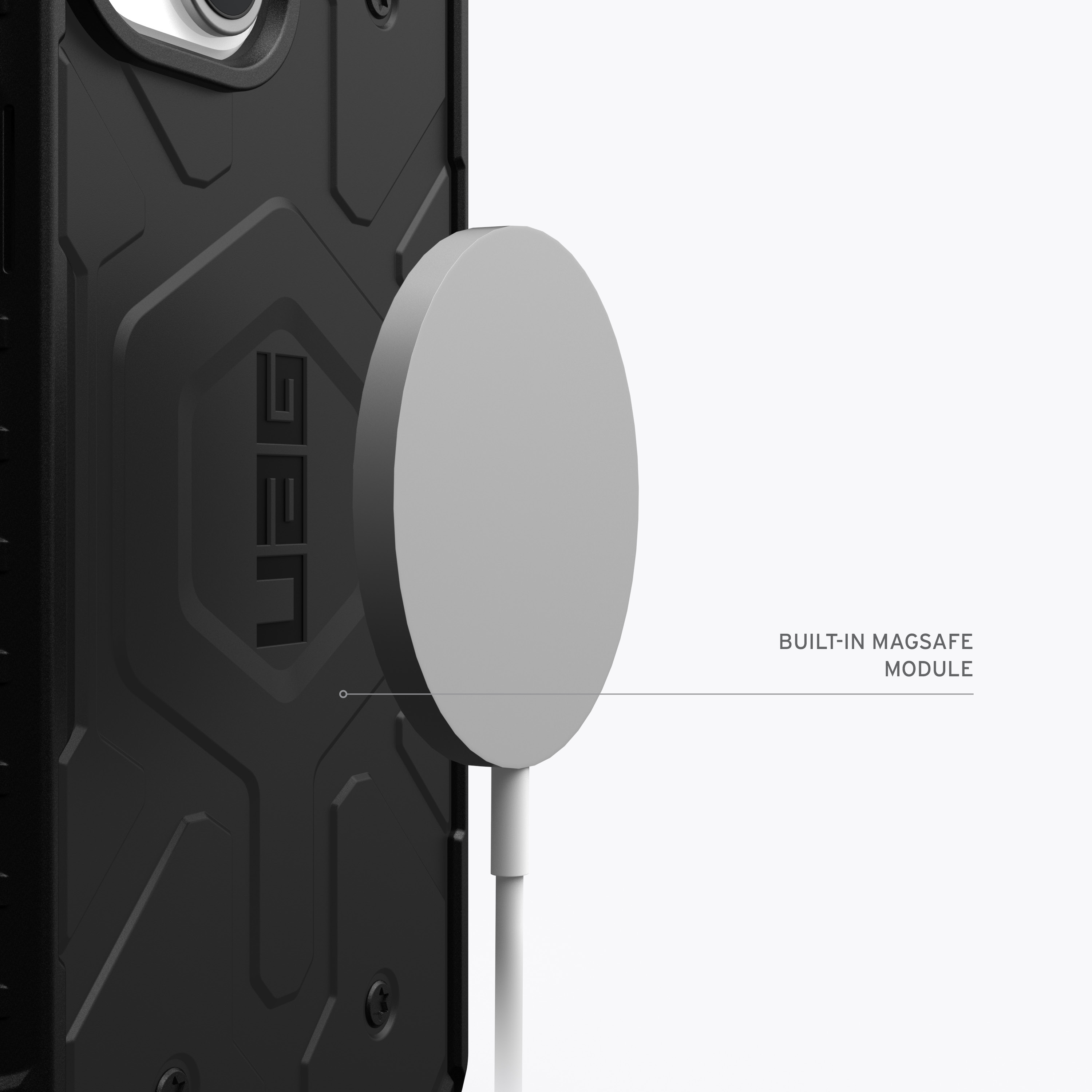 URBAN ARMOR GEAR iPhone Pathfinder schwarz Apple, Backcover, 15, MagSafe