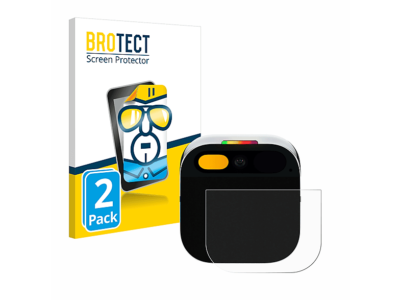 BROTECT 2x klare Schutzfolie(für Humane Ai Pin (Touch Trackpad)) | Displayschutzfolien & Gläser