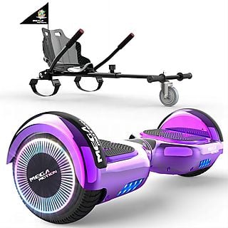 Hoverboard  - A03S MEGA MOTION, 12 km/hkm/h, 2000 mAh, 180 W, 100 kg, Violeta