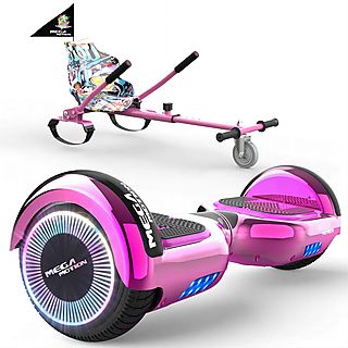 Hoverboard  - A03S MEGA MOTION, 12 km/hkm/h, 2000 mAh, 180 W, 100 kg, Rosa