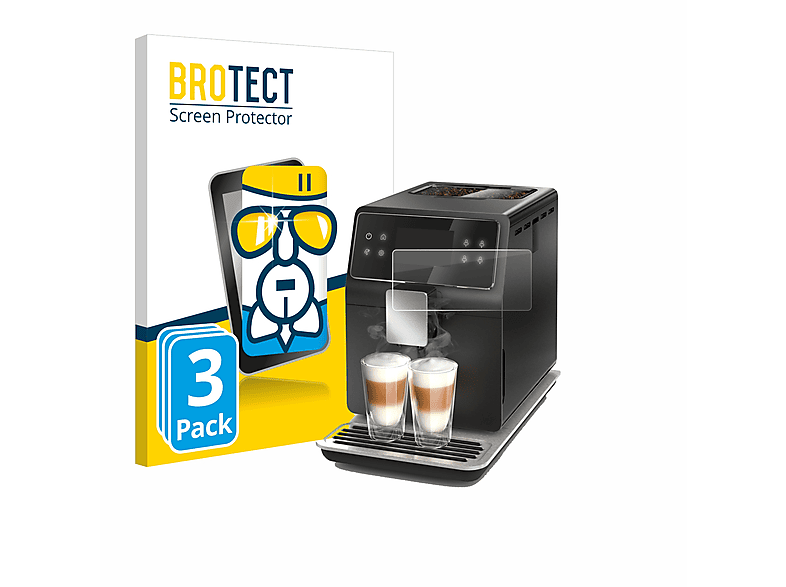 BROTECT 3x Airglass klare Schutzfolie(für WMF Perfection 770)