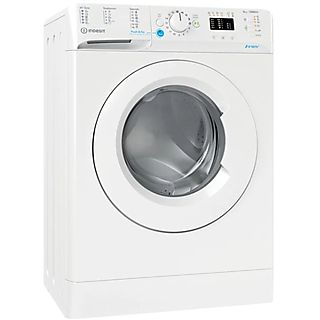 Lavadora carga frontal - INDESIT BWSA 51051 W EU N, 5 kg, 16 programas, Blanco