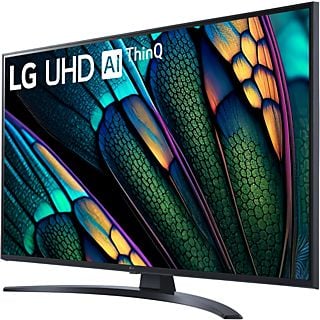 TV LCD 43 " - LG 43UR81006LJ, HDR 4K, Inteligente a5 AI Processor 4K Gen6, Smart TV, DVB-T2 (H.265), Azul