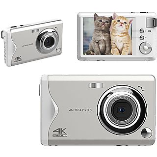 cámara para niños - FINE LIFE PRO ES-C-H-ETXJ-11-06, 48 megapixel, Blanco