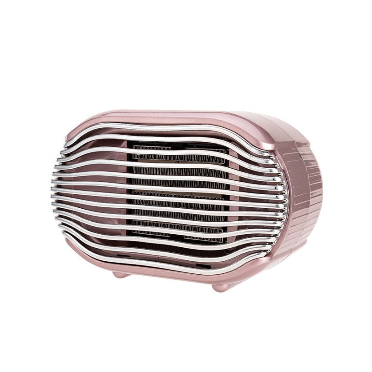 LACAMAX Heizlüfter (800 Watt, m²) 10 Rosa - leise Wärme schnelle Wärme, PTC-Keramik-Heizung Raumgröße: