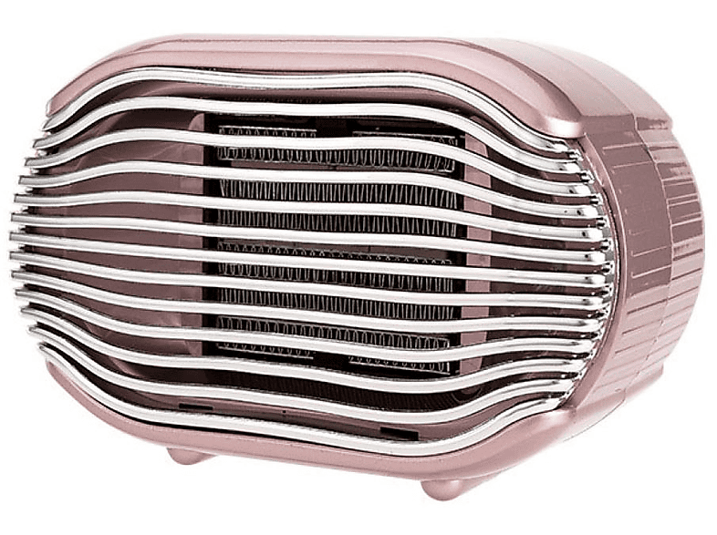 LACAMAX Rosa PTC-Keramik-Heizung - schnelle Wärme, leise Wärme Heizlüfter (800 Watt, Raumgröße: 10 m²)