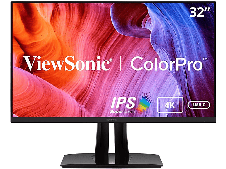 VIEWSONIC VP3256-4K 31,5 Zoll UHD 4K Monitor (5 ms Reaktionszeit , 60 Hz , 60 Hz nativ)