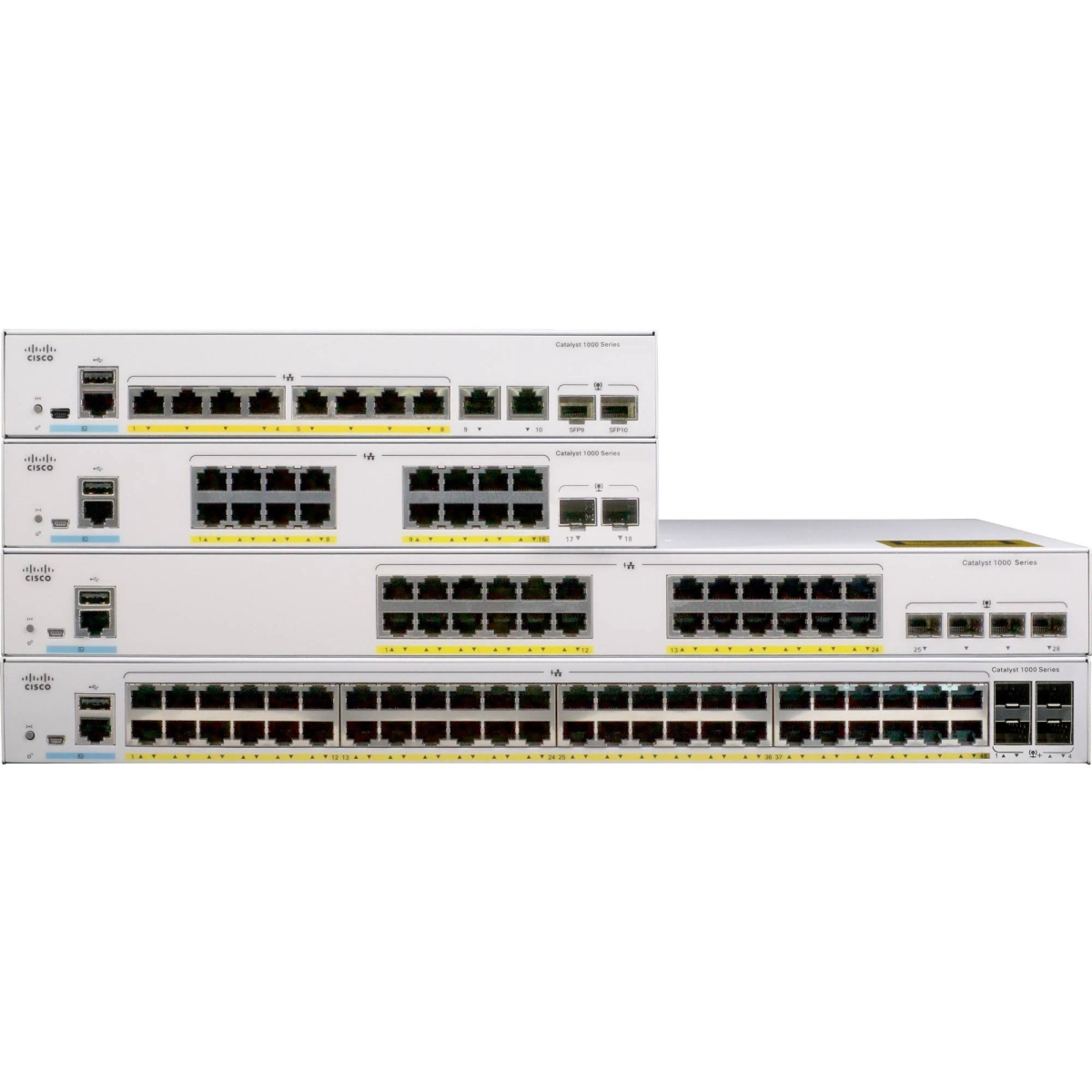 1000 Mbit/s C1000-8P-E-2G-L CISCO Professionell