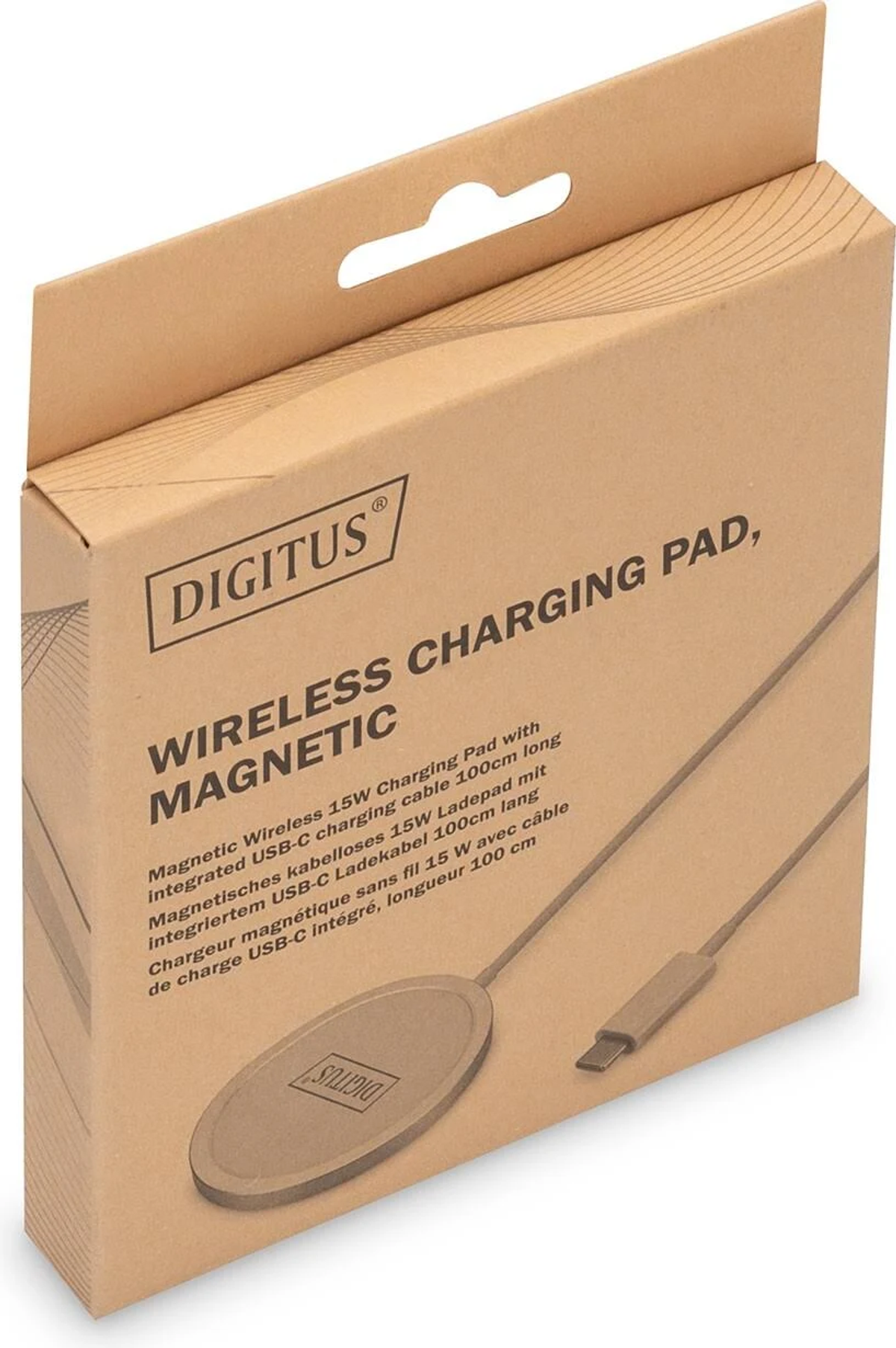 DIGITUS Apple|Universal, Weiß DA-10080 Induktive Ladematte
