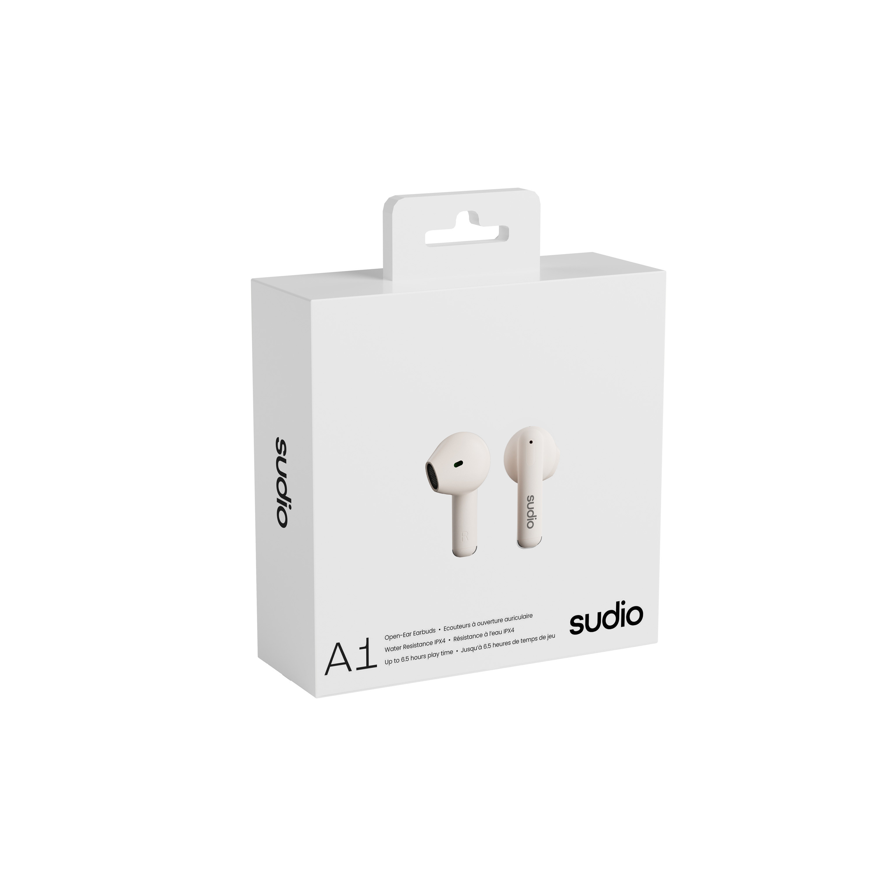 Weiß, In-Ear Kopfhörer Weiß Bluetooth In-ear A1 SUDIO Kopfhörer TWS