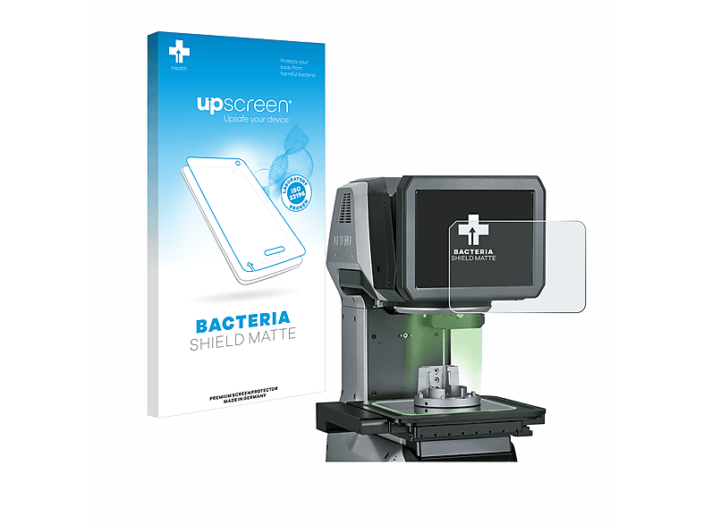UPSCREEN antibakteriell entspiegelt matte Schutzfolie(für Keyence IM-7030 (Display + Bedienfeld))
