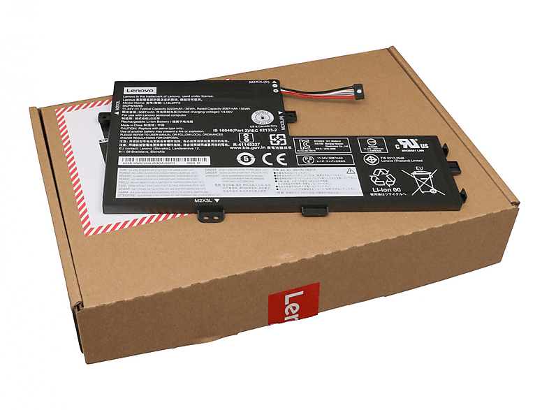 LENOVO 5B10W67277 Original Li-Polymer Akku, 11.25 Volt, 3320 mAh