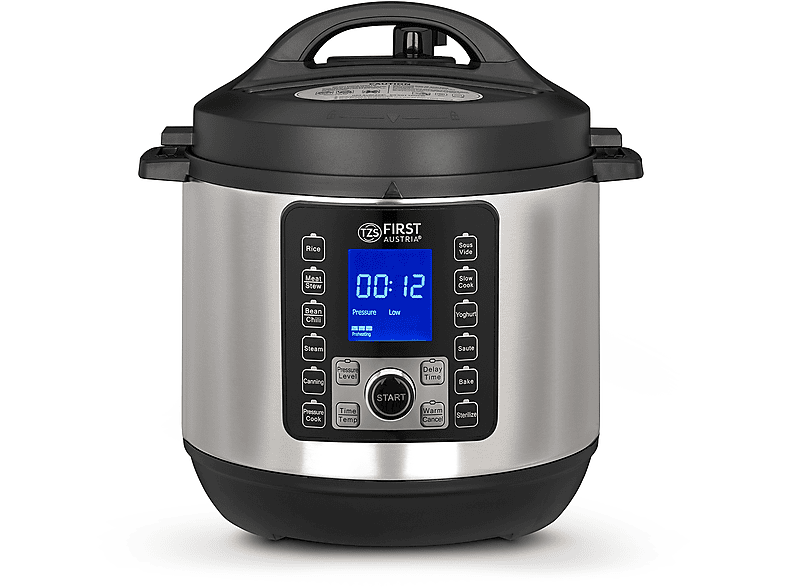 TZS FIRST AUSTRIA FA51302SI Druckkochtopf SATURN