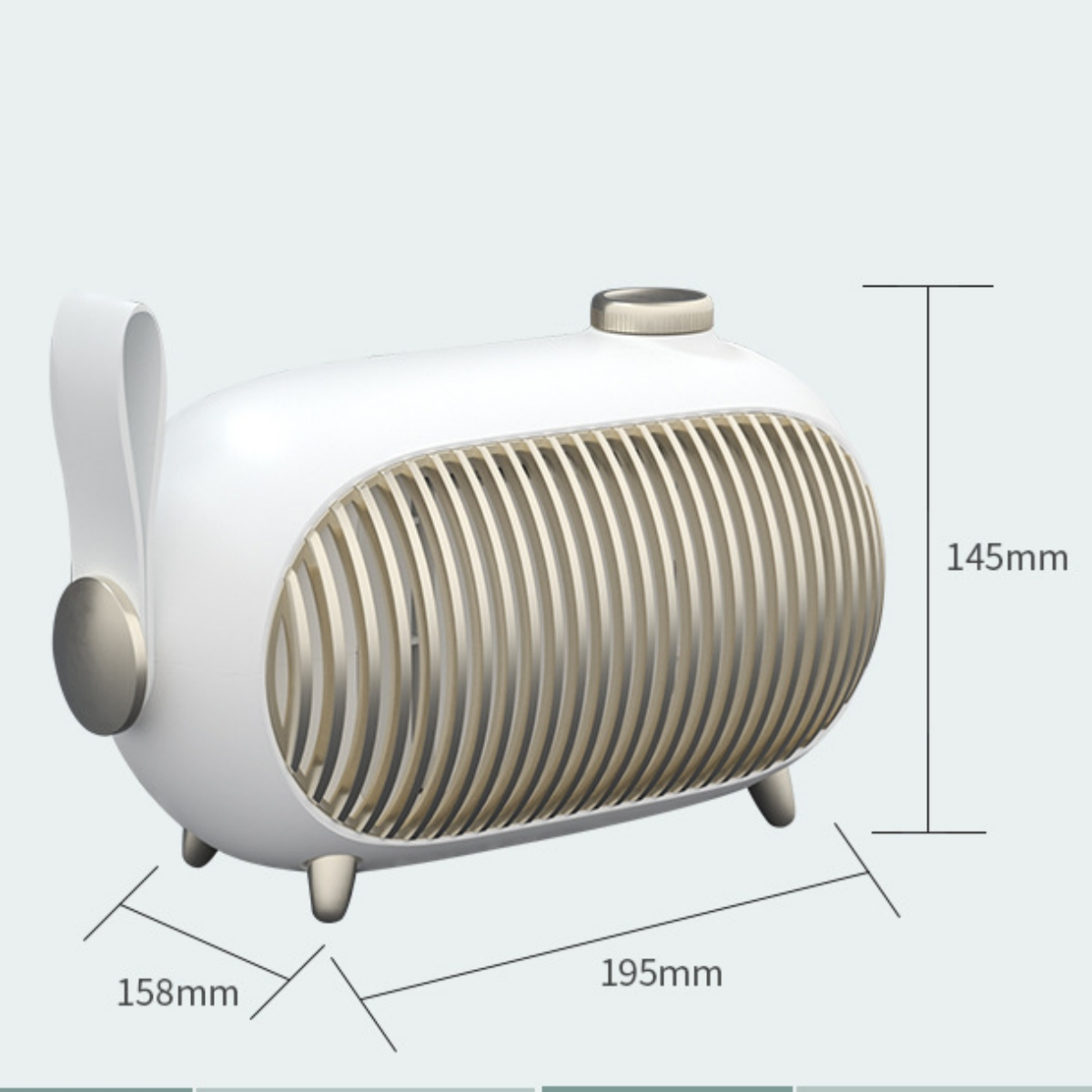 SHAOKE Elektrischer Kleingeräte Mini Wasserbecher Mug Kleiner Kosmetik Grün Büro Becher Smart kochender 110v