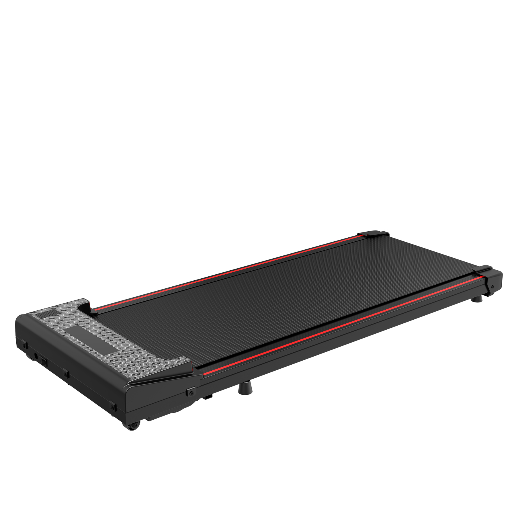 Schreibtisch GEARSTONE Laufband, mit für Laufband Schwarz pad,Laufband Walking Zuhause,1-6km/h LCD-Display,Fernbedienung