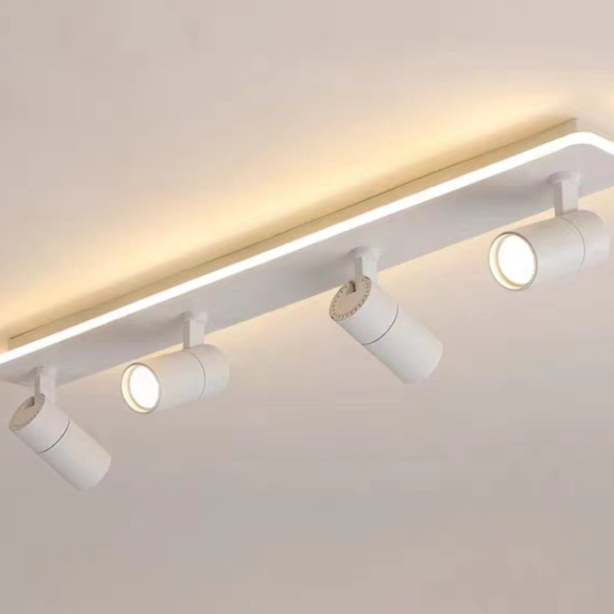 UWOT mehrfarbig beleuchten Innenkorridore LED-Lampe Dreifarbige LED-Schienenstrahler: Leuchten perfekt
