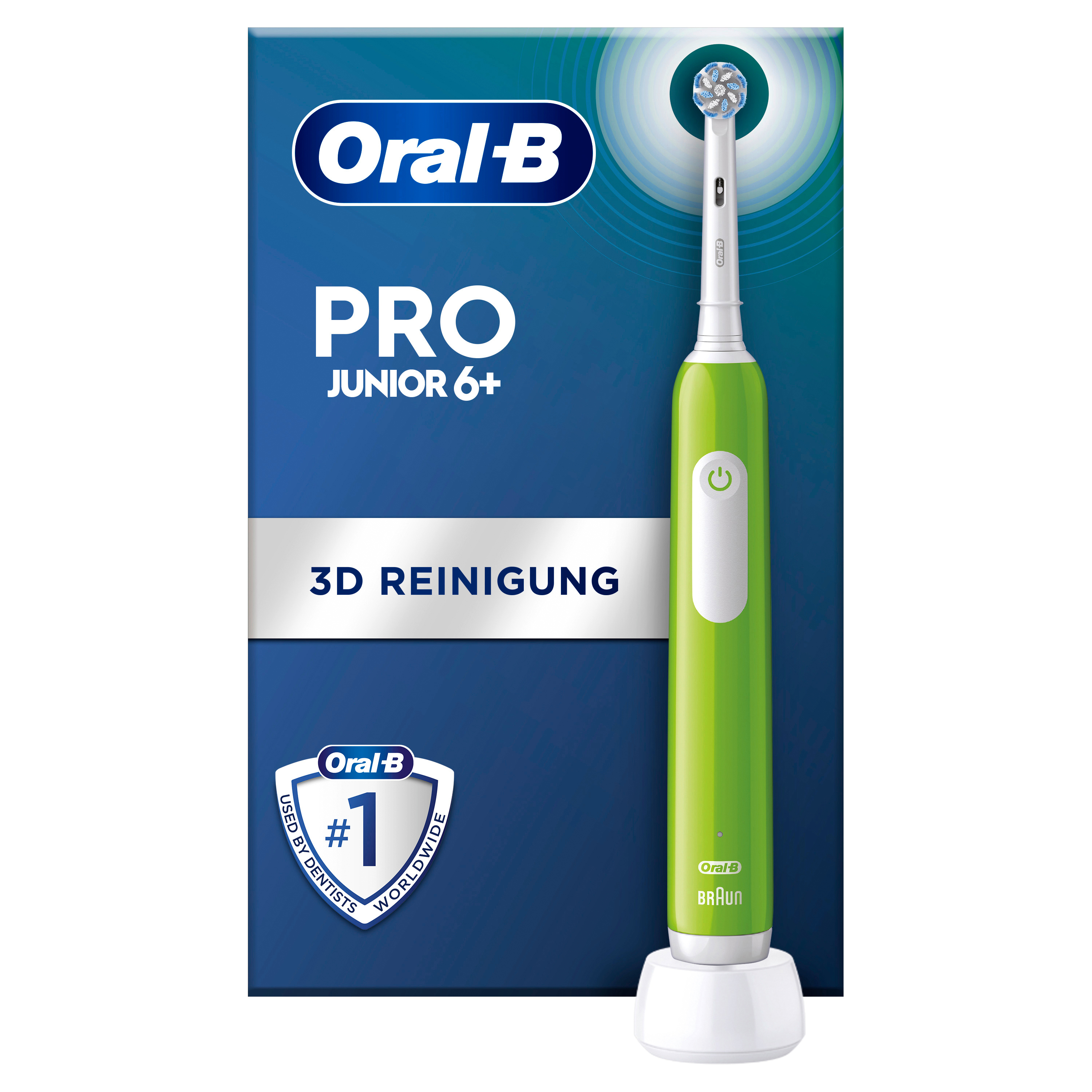 ORAL-B Pro Junior Elektrische Zahnbürste Green