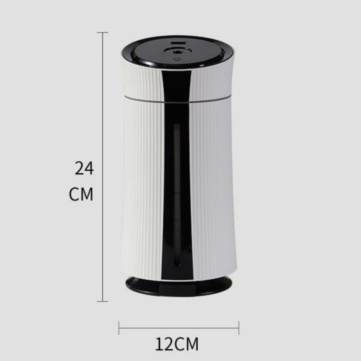 SHAOKE Luftbefeuchter Haushalt Nachtlicht Mini Weiß Luftbefeuchter 60 Desktop (Raumgröße: stumm m²) Kapazität große