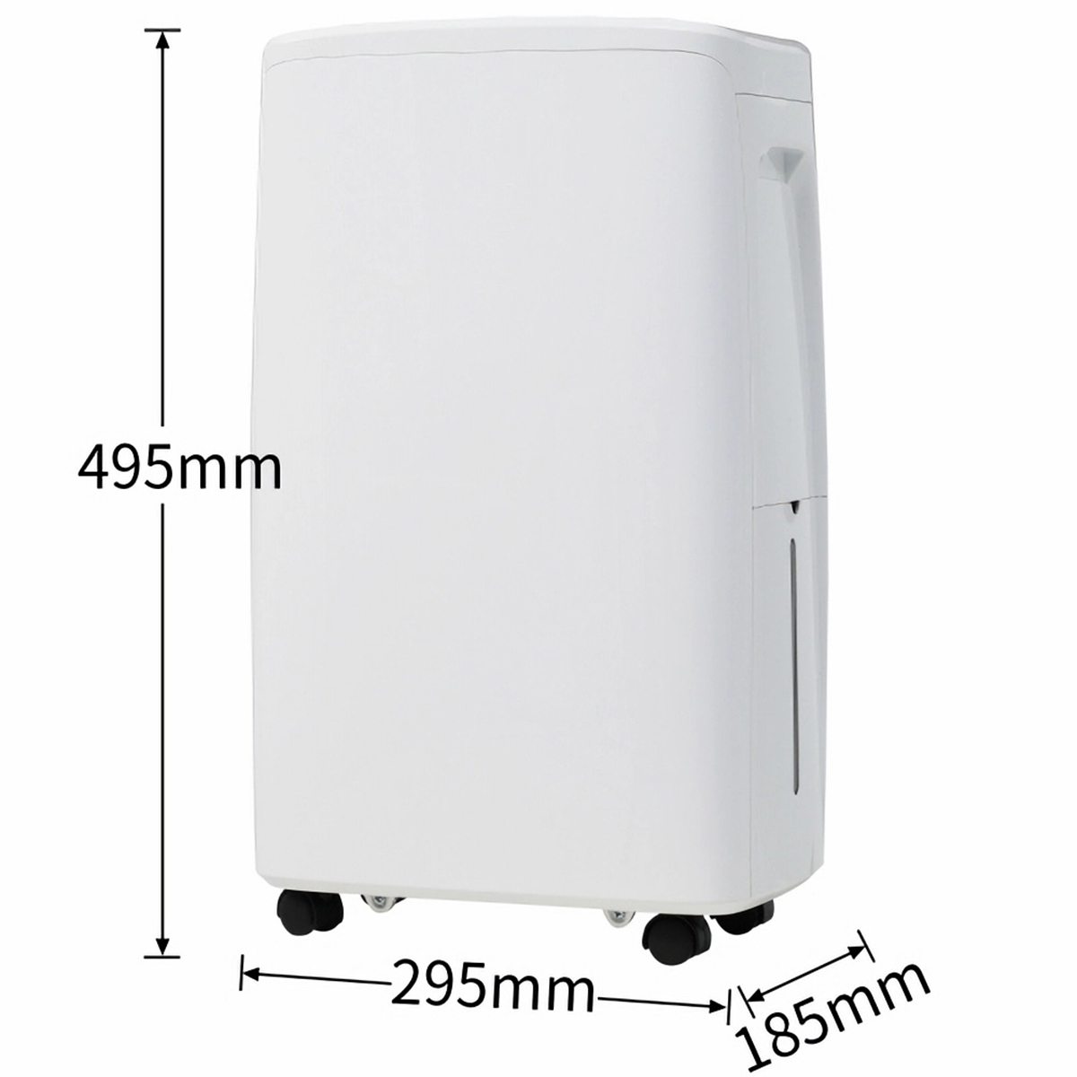 m²) BRIGHTAKE 15 LED-Bildschirm. Weiß, 1,5-Liter-Wassertank, Trockner, 3-in-1-Luftentfeuchter, Luftreiniger, Luftentfeuchter Raumgröße: