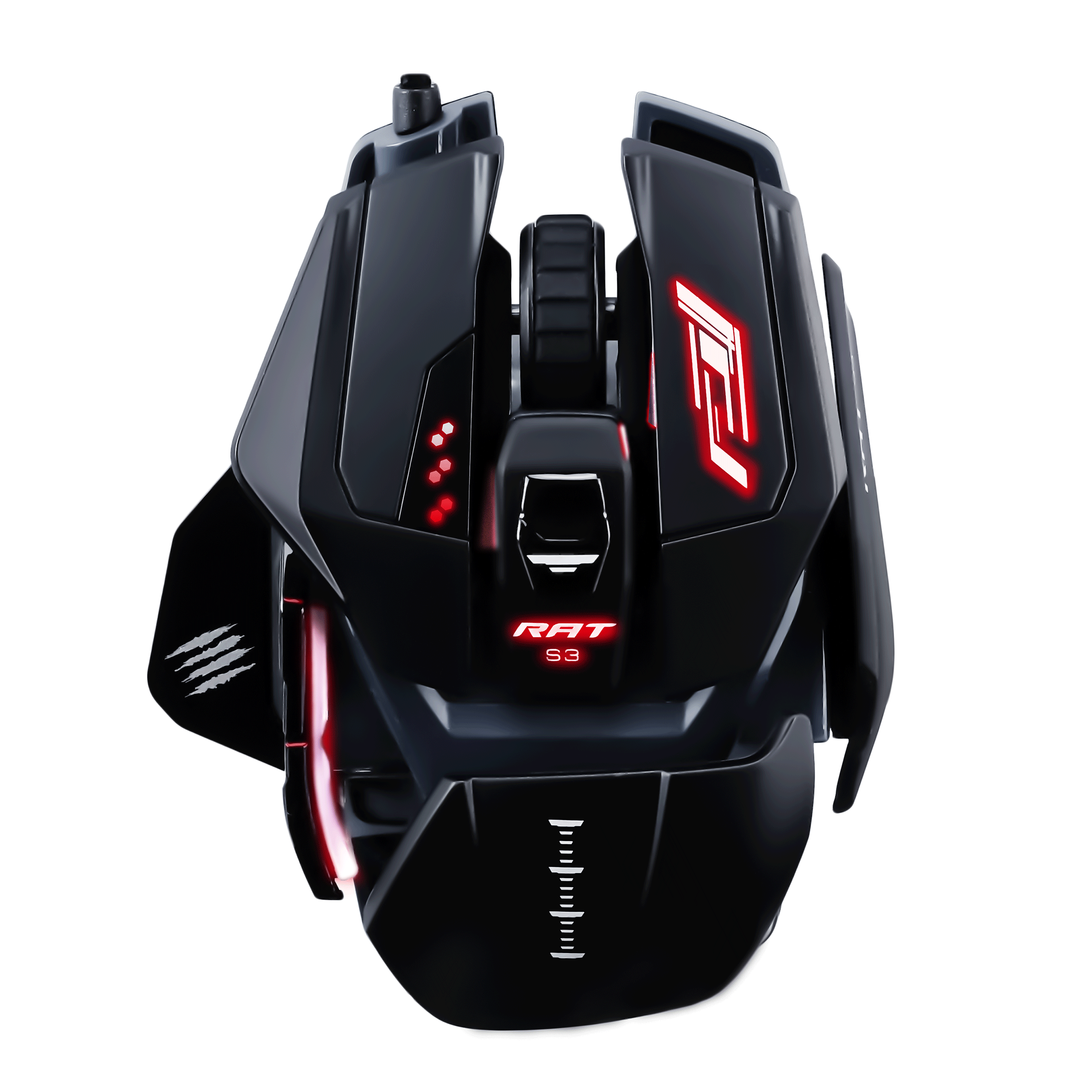 CATZ Pro Schwarz Gaming R.A.T. MAD Mouse, S3