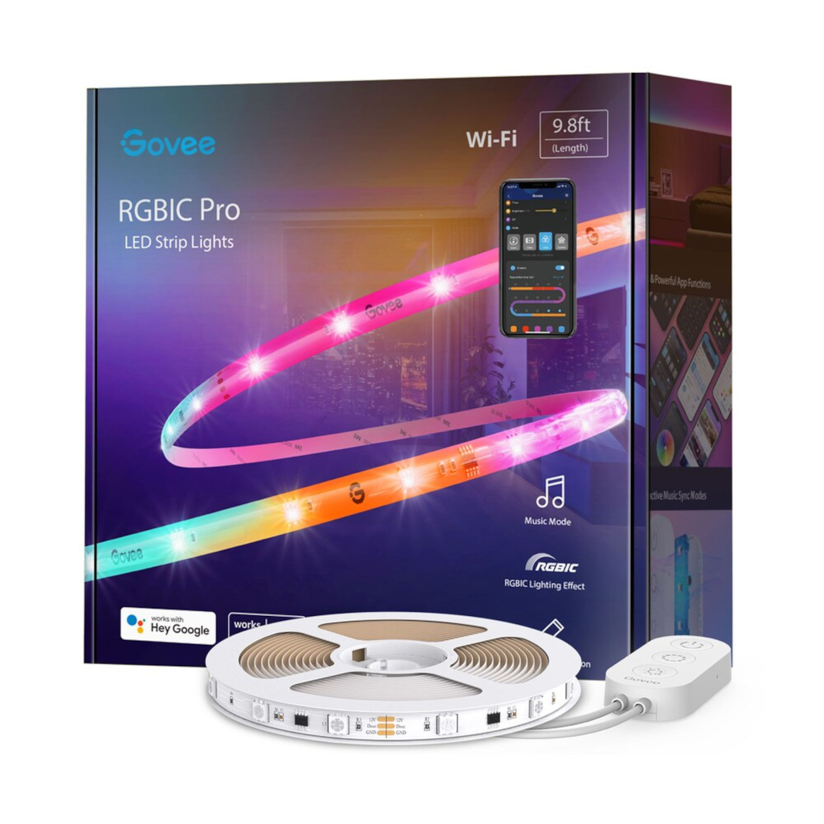 GOVEE RGBIC RGB Light LED LED Stripes Strip Wi-Fi