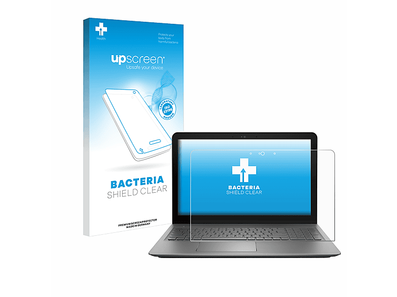 klare Schutzfolie(für HP UPSCREEN antibakteriell 15-as103na Envy Touch)