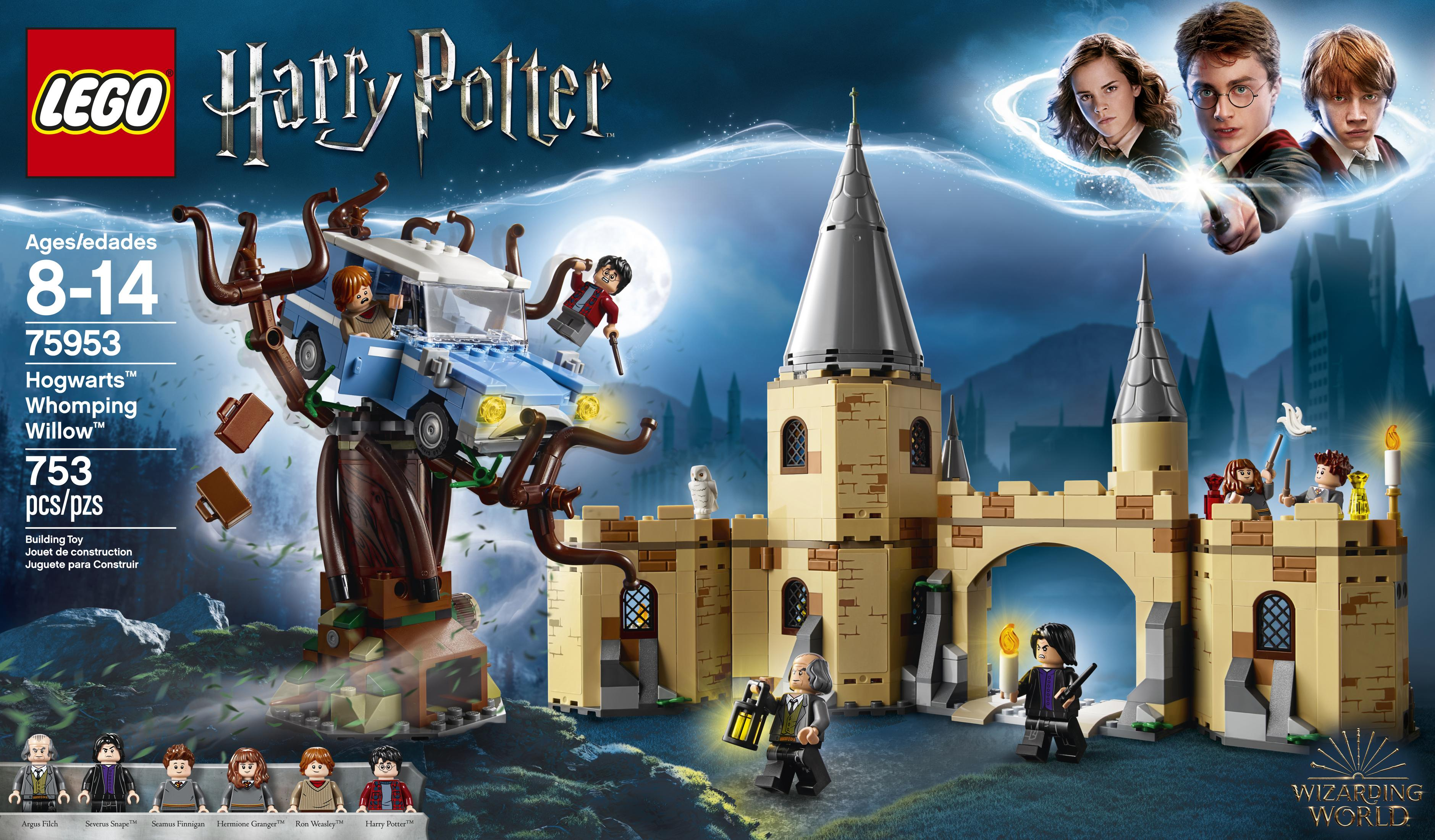 Lego Harry Potter Set-Box. Enthält das Hogwarts-Set, Charaktere und Schloss.