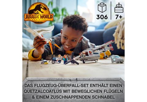 SATURN Bausatz 76947 | FLUGZEUG-ÜBERFALL LEGO QUETZALCOATLUS: