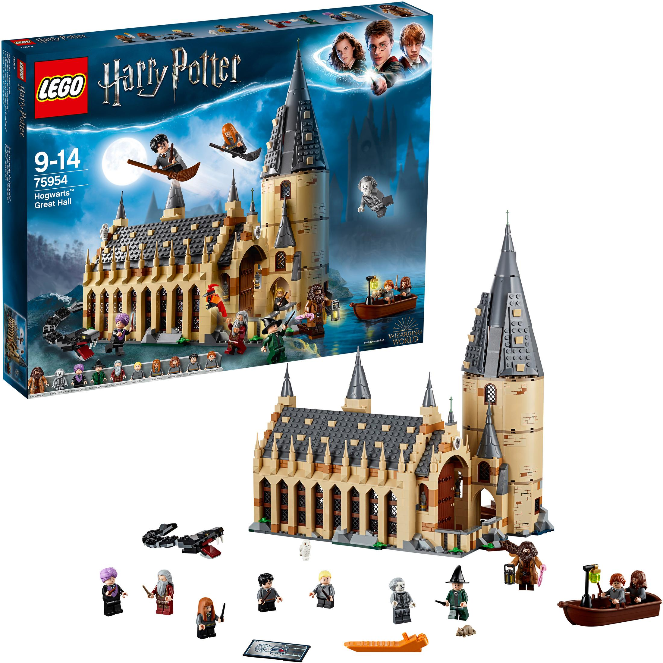 75954 LEGO GROSSE HALLE VON DIE Bausatz HOGWARTS