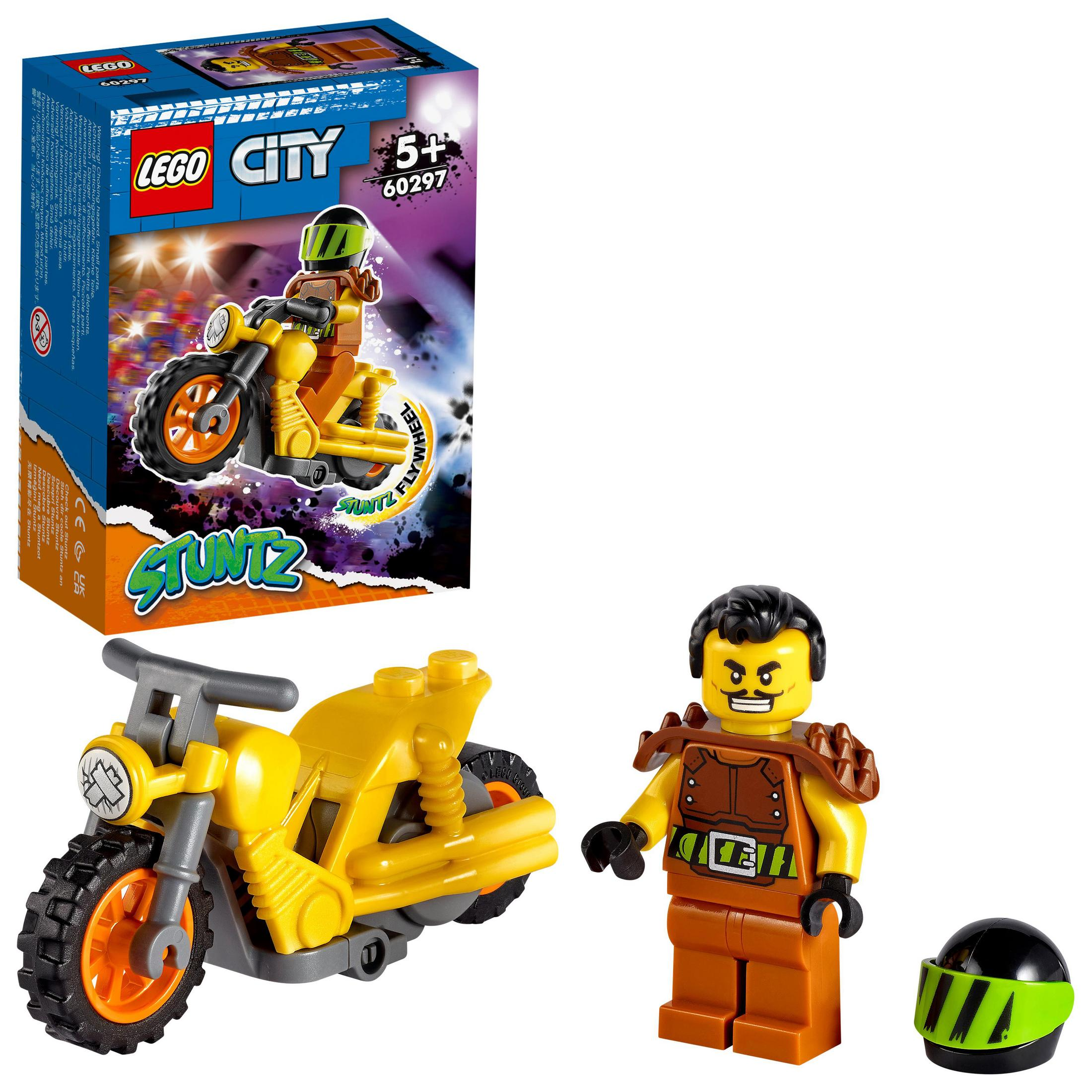 Bausatz Power-Stuntbike 60297 City LEGO