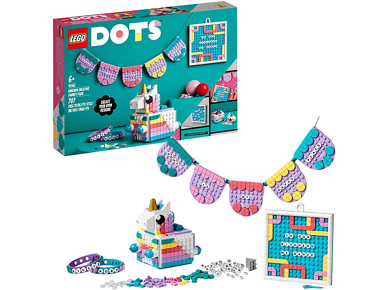 LEGO Dots Tek Boynuzlu At Yaratıcı Aile Paketi 41962