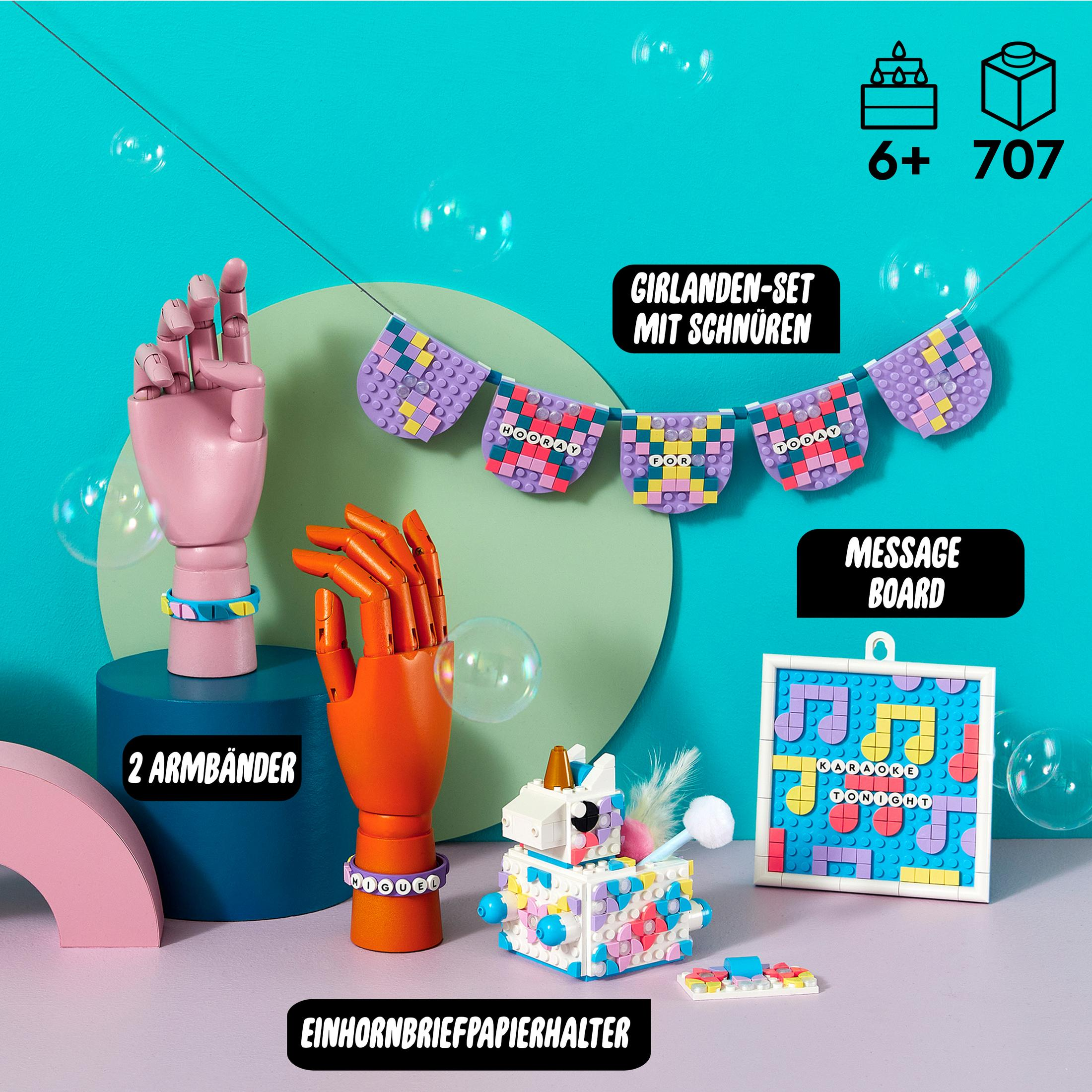 LEGO DOTS Unicorn Creative Family Pack Bouwspeelgoed Meerkleurig