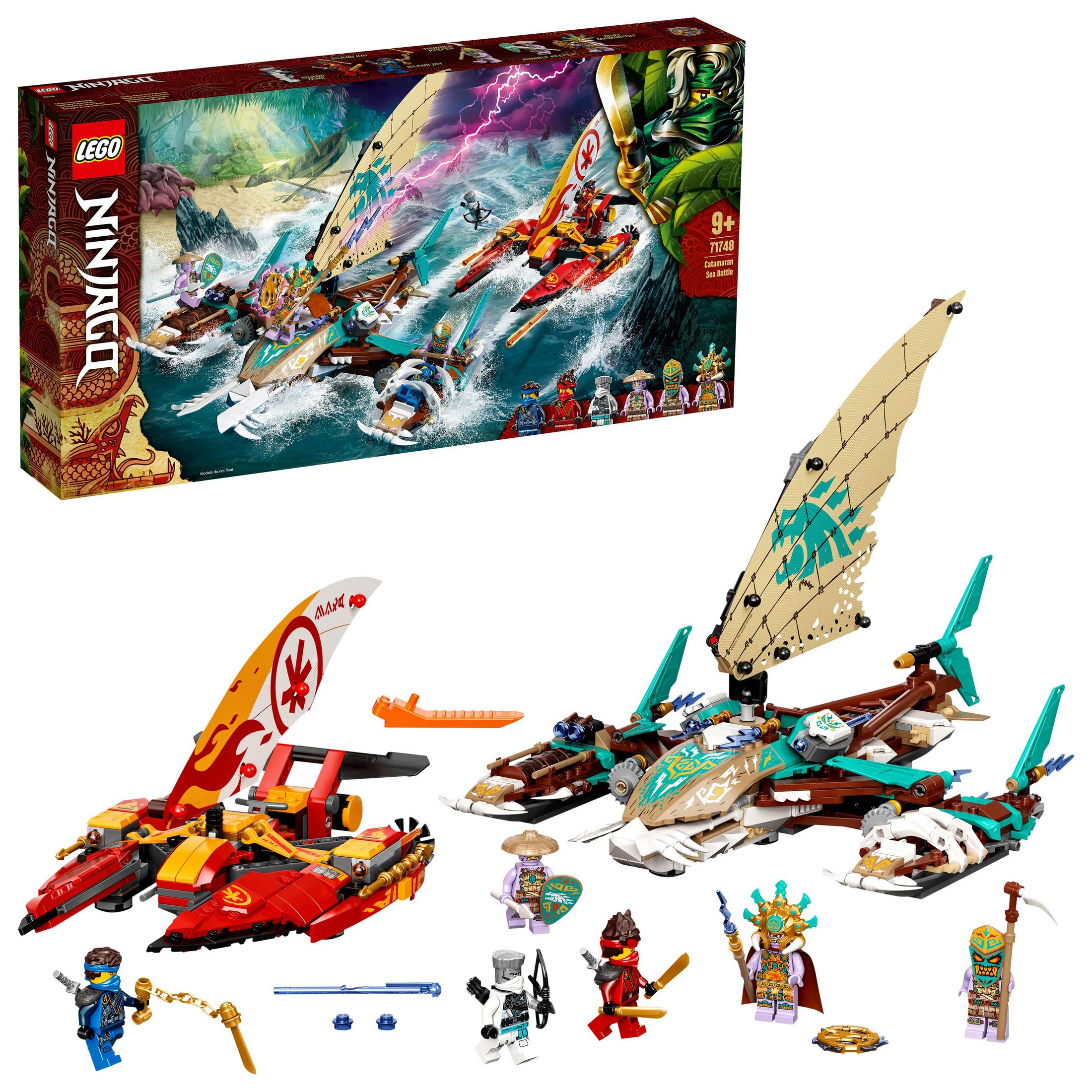 LEGO Ninjago Katamaran Deniz Savaşı 71748