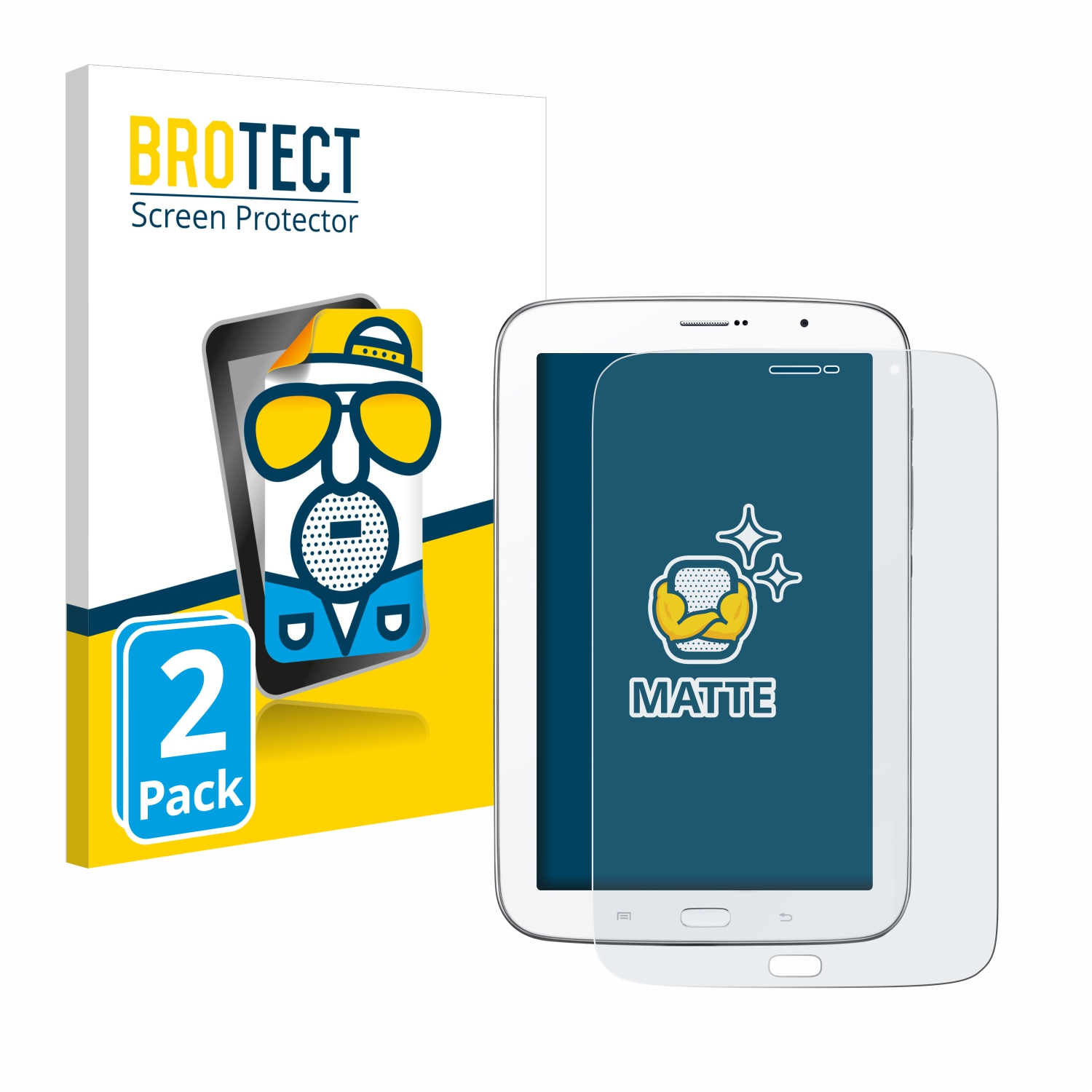Galaxy BROTECT Note 8.0 2013) Schutzfolie(für N5100 Samsung matte 2x