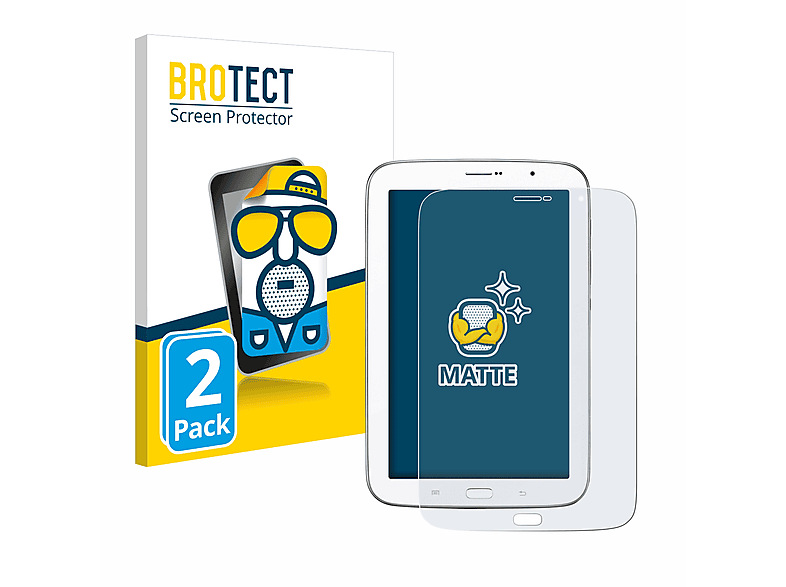 BROTECT 2x matte Schutzfolie(für 8.0 Note Samsung 2013) Galaxy N5100