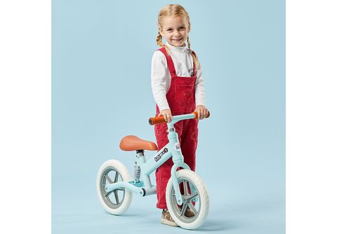 Bicicleta sin pedales - HOMCOM Bicicleta sin Pedales, sin pedales, +2 años,  sillín regulable, acolchado, 25kg