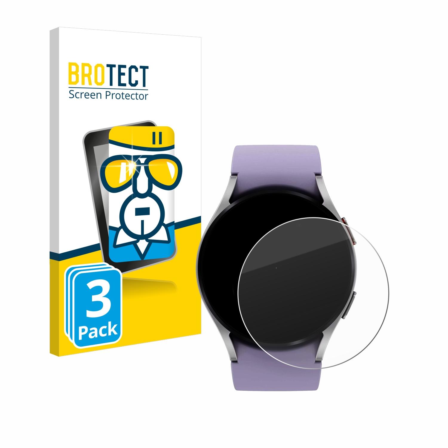 9H Galaxy klares (40mm)) 5 3x Samsung BROTECT Watch Schutzglas(für