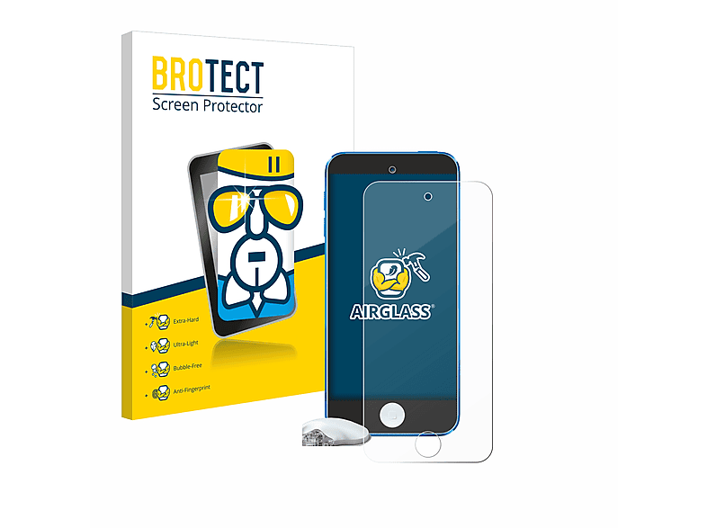 BROTECT Airglass klare Schutzfolie(für Medtronic Guardian Connect Reciever)