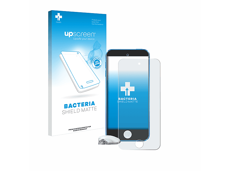 UPSCREEN antibakteriell entspiegelt matte Schutzfolie(für Medtronic Guardian Connect Reciever)