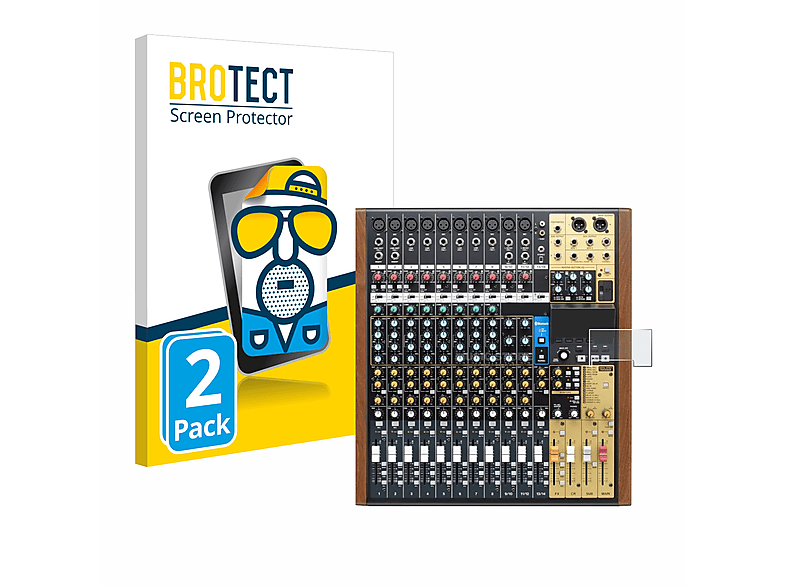 matte 2x 24) Tascam BROTECT Schutzfolie(für Modell