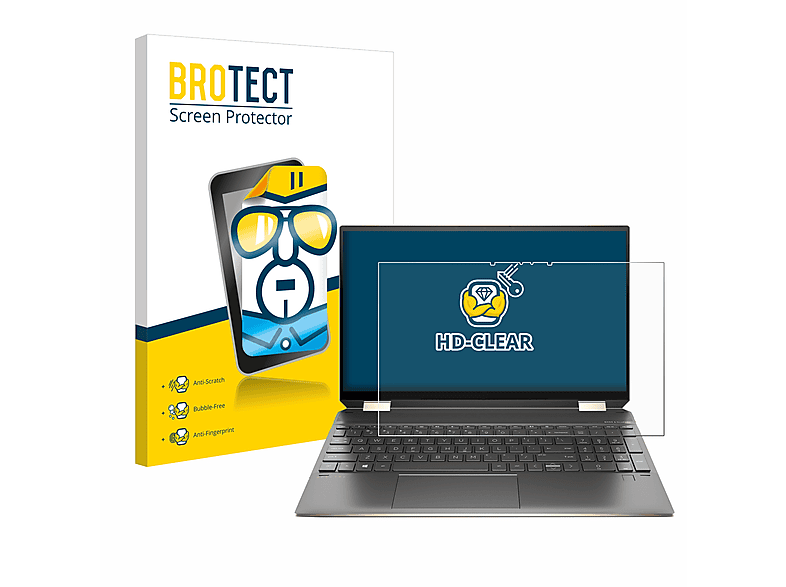BROTECT klare Schutzfolie(für HP Spectre x360 15-eb0100ng) | Pflege & Schutz