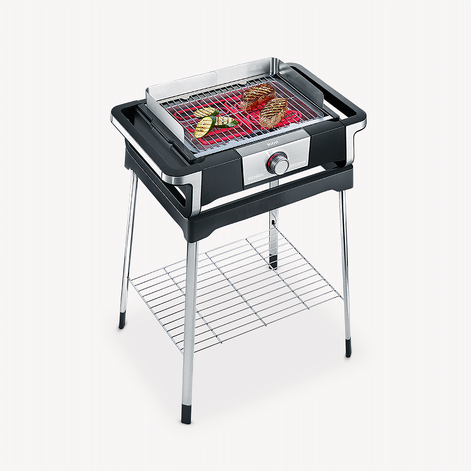 SEVERIN Boost PG S (3,000 Elektrogrill, SENOA Watt) 8117 schwarz