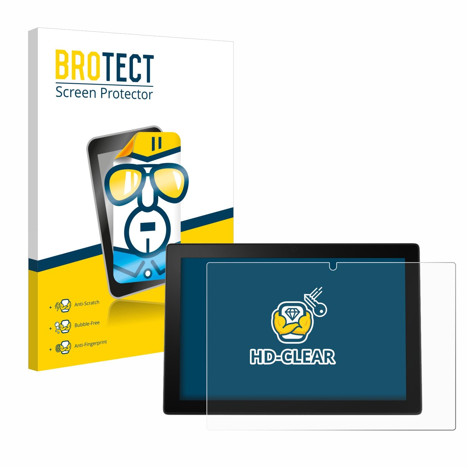 Miix BROTECT klare 520) Schutzfolie(für Lenovo Ideapad